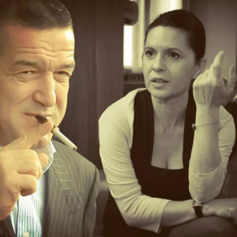 Adriana Saftoiu, gratulata verbal de Gigi Becali: "Pufuletul lui Basescu"