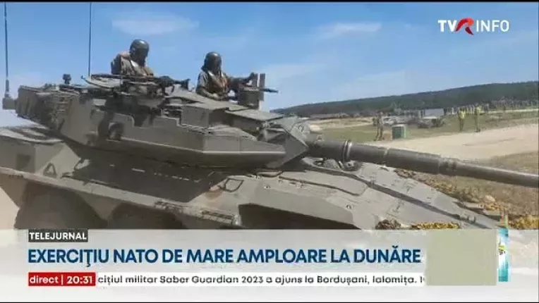 Exercitiu NATO de mare amploare la Dunare
