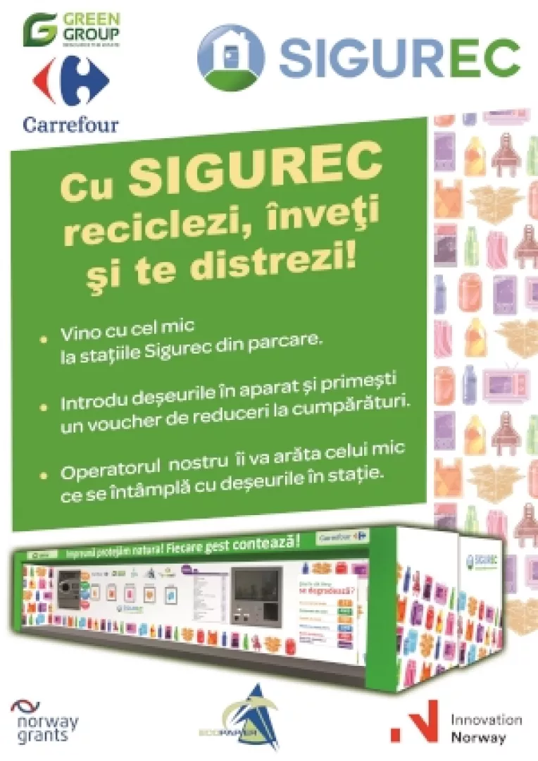 Iunie, luna reciclarii inteligente la Carrefour