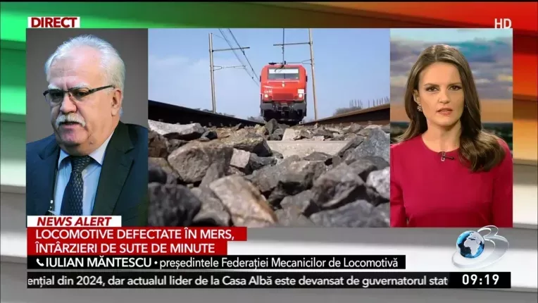 Locomotive defectate in mers. Trenuri cu intarzieri de sute de minute