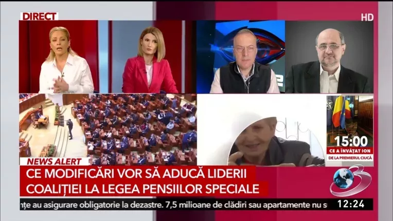 Omorati-ne pe toti! Scandal in Parlament pe legea pensiilor speciale