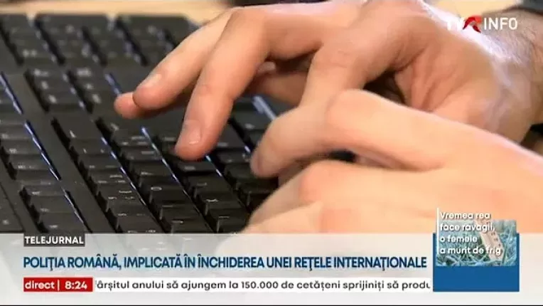 Politia romana, implicata in inchiderea unei retele internationale de fraudare online