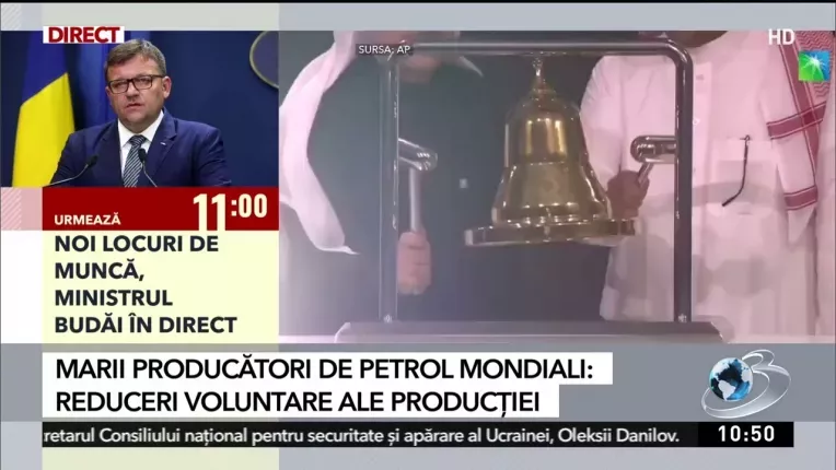 Pretul petrolului a crescut cu aproape 4 dolari pe baril dupa anuntul OPEC+ de scadere a productiei