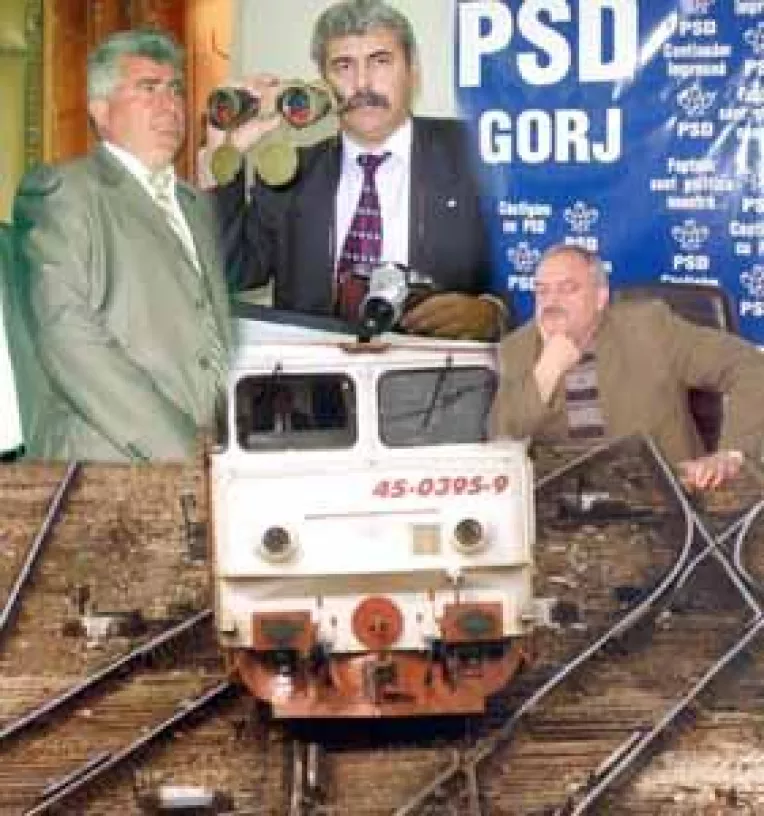 PSD aduna banii cu locomotiva
