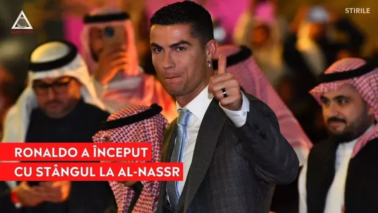 Ronaldo s-a facut de ras in Arabia Saudita