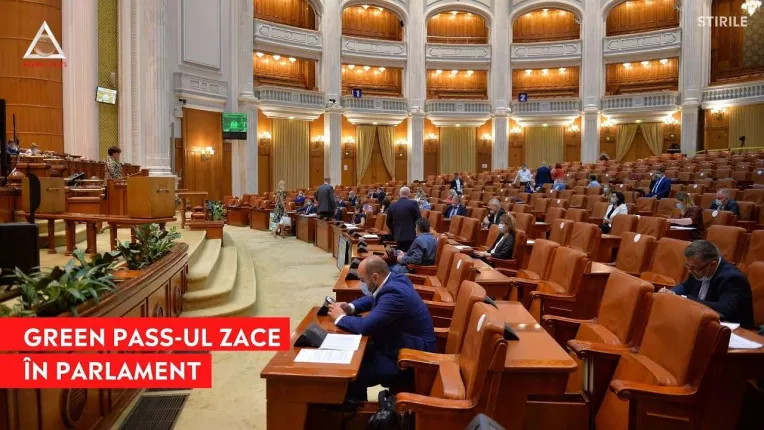 Se duc lupte grele in Parlament pe legea certificatului verde