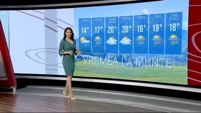 Soare si temperaturi in crestere, dar si ploi